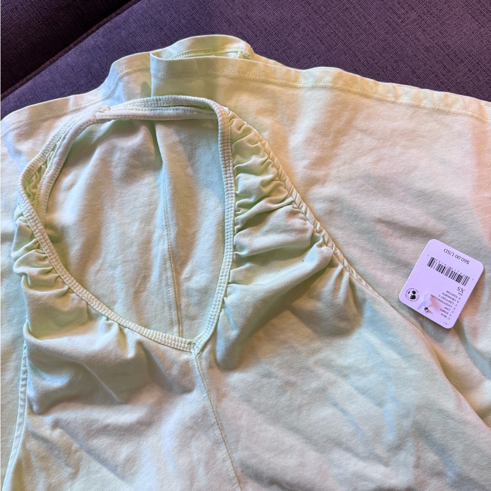 NWT FP Movement Romper Onesie Lightning Lime